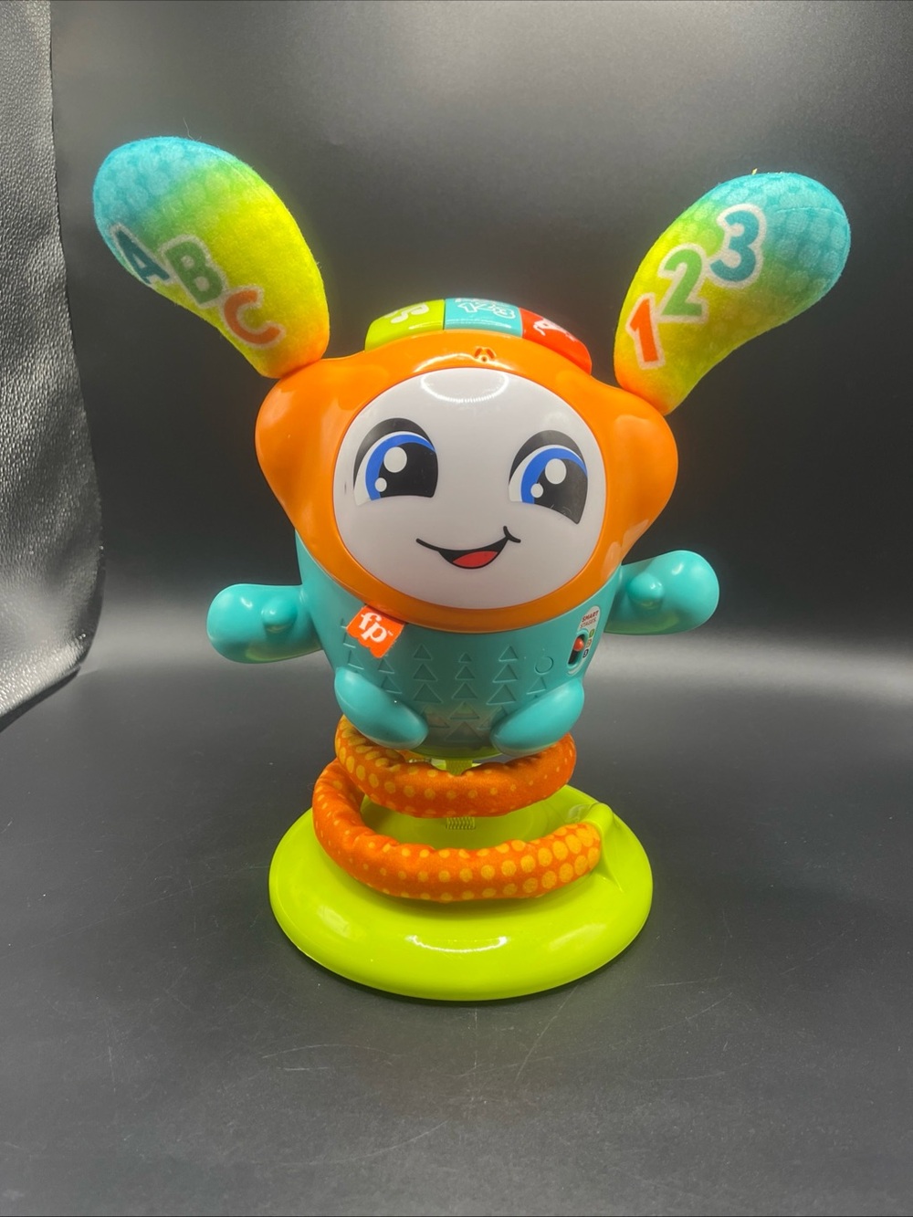 Fisher-Price DJ Bouncin' Beats Interactive Musical Singing Learning Toy ABC 123